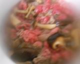 牛肉と椎茸としめじの醤油煮作り方6写真