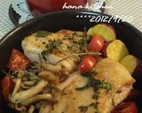 チキン＊さつま芋＊きのこのオーブン焼き作り方8写真