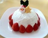 *＊クリスマスケーキ＊*クレープドーム型作り方10写真