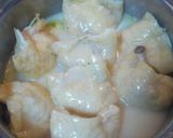 厚揚げ袋とじ風クラムチャウダー作り方4写真