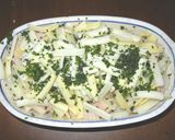 残ったシチューと冷凍うどんでグラタン作り方3写真