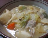 大分の味♡もちもちうちの団子汁は強力粉♪作り方14写真