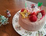 クリスマスケーキ♪(ココアスポンジ)作り方18写真