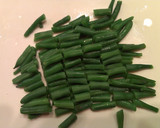 簡単☆しっとりササミといんげんの胡麻マヨ作り方5写真