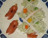 お弁当♪クリスマスツリー弁当作り方4写真