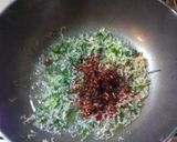 食べるラー油のじゃこスパゲッティ作り方2写真