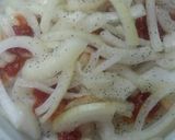 タジン鍋でつくる お魚のピザ焼き(むし)作り方3写真