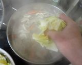 あっさり味付け！牛の塩もつ鍋作り方3写真