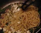 ほうれん草ベーコンのフェタチーズパスタ作り方8写真