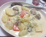 ヘルシーなクリームシチュー作り方5写真