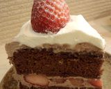 濃厚☆チョコバタークリームケーキ(苺)作り方13写真