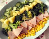 レタス嫌いさんの見た目コブサラダ作り方3写真