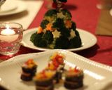 クリスマスに♪ブロッコリ・ツリー作り方12写真