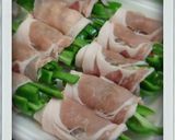 ■糖質制限■ピーマン豚肉巻き簡単生姜焼き作り方1写真