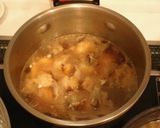 沖縄ソバ風豚骨牛骨出汁うどん作り方6写真