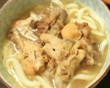 沖縄ソバ風豚骨牛骨出汁うどん作り方7写真