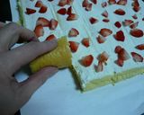 簡単☆ロールケーキのタワー☆作り方12写真