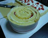 簡単☆ロールケーキのタワー☆作り方13写真