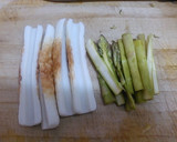 アスパラとちくわのマヨチーズ焼き作り方2写真