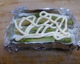 アスパラとちくわのマヨチーズ焼き作り方4写真