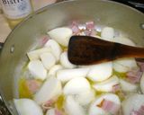 ＊蕪＆ベーコンのホットミルクすぅぷ＊*作り方4写真