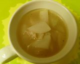 簡単☆大根とベーコンのほっこりスープ作り方7写真