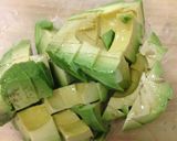 アボカド、豆腐、トマトの柚子胡椒サラダ作り方3写真