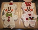 ☆ジンジャーブレッドミニーのケーキ☆作り方18写真
