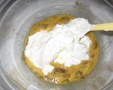 水切りヨーグルトで梅酒ケーキ♪作り方3写真