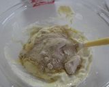 水切りヨーグルトで梅酒ケーキ♪作り方4写真