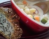 *ホットミルクでぽかぽか根菜チャウダー*作り方11写真