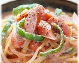 ナポリタンな♪ホットミルクスープパスタ作り方9写真
