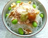 ツナとせん切り大根の醤油麹丼　レモン風味作り方4写真