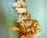 ホットミルクで茸の和風リゾット♡作り方1写真