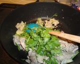 豚肉とパクチー炒め作り方4写真