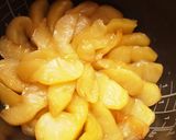 優しい甘さ、炊飯器でりんごのケーキ作り方7写真
