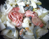 八宝菜をもっと手軽に♪エビと白菜の塩炒め作り方3写真