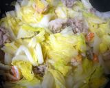 八宝菜をもっと手軽に♪エビと白菜の塩炒め作り方4写真