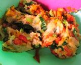 胸肉と野菜のテリーヌ風作り方4写真