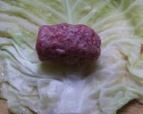 ★チーズをのっけてロールキャベツ★作り方6写真