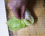 ★チーズをのっけてロールキャベツ★作り方8写真