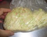 ビニール袋で混ぜるおからのお好み焼き②作り方6写真