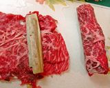 お弁当やおつまみに♬牛肉とゴボウの八幡巻作り方2写真