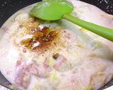 カブと白菜☆ベーコンのクリーム煮作り方5写真