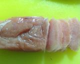 超ヘルシー!!鶏肉と白菜のミルフィーユ☆作り方1写真