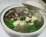【とってもヘルシー】きのこ鍋作り方5写真