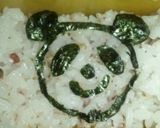 パンダの「Yonda?くん」キャラ弁★作り方5写真