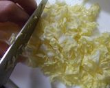 白菜たっぷり雑炊☆中華風☆作り方1写真