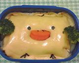 キイロイトリのオムライス弁当☆キャラ弁作り方5写真