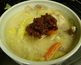 激辛!!麺なし切り餅入りチャンポン作り方3写真